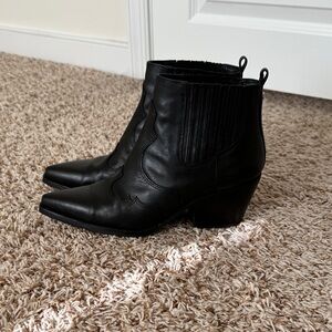 Sam Edelman Winona Black Ankle Booties 8